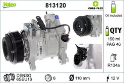 Compresor climatizare Valeo 813120