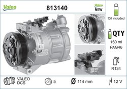 Compresor climatizare Valeo 813140