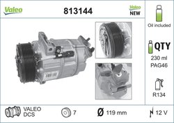 COMPRESOR CLIMATIZARE VALEO 813144 - Compatibil cu OPEL, RENAULT, VAUXHALL