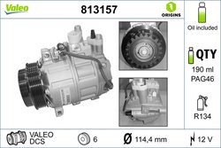 Compresor climatizare Valeo 813157