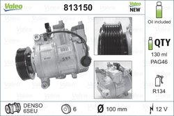 COMPRESOR CLIMATIZARE VALEO 813150 - Compatibil cu AUDI, AUDI (FAW), SEAT