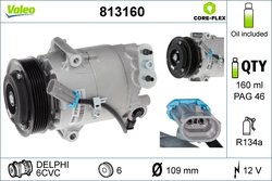 COMPRESOR CLIMATIZARE VALEO 813160 - Compatibil cu OPEL, VAUXHALL