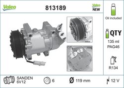 Compresor climatizare Valeo 813189