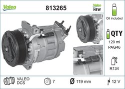 Compresor climatizare Valeo 813265