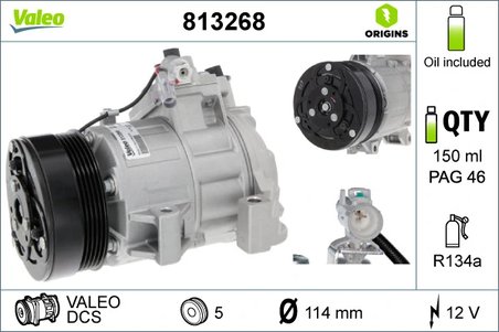 COMPRESOR CLIMATIZARE VALEO 813268 - Compatibil cu SUZUKI