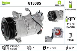 COMPRESOR CLIMATIZARE VALEO 813385 - Compatibil cu MERCEDES-BENZ, RENAULT