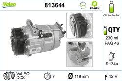 Compresor climatizare Valeo 813644
