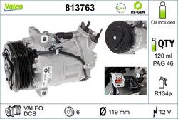 Compresor climatizare Valeo 813763