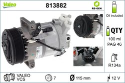 Compresor climatizare Valeo 813882