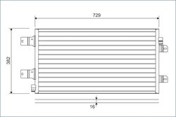 Radiator climatizare Valeo 814003