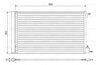 RADIATOR CLIMATIZARE VALEO 814042 - Compatibil cu HOLDEN, OPEL, SAAB, VAUXHALL