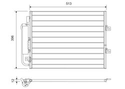 Radiator climatizare Valeo 814061
