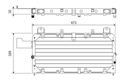 RADIATOR CLIMATIZARE VALEO 814062 - Compatibil cu LAND ROVER