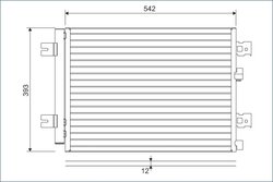 Radiator climatizare Valeo 814077