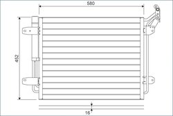 RADIATOR CLIMATIZARE VALEO 814091 - Compatibil cu VW