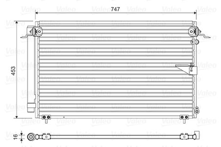 RADIATOR CLIMATIZARE VALEO 814112 - Compatibil cu LEXUS