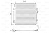 RADIATOR CLIMATIZARE VALEO 814163 - Compatibil cu DODGE, JEEP