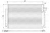 Radiator climatizare Valeo 814166