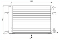 Radiator climatizare Valeo 814201
