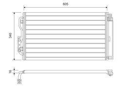RADIATOR CLIMATIZARE VALEO 814191 - Compatibil cu BMW, BMW (BRILLIANCE)