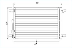 Radiator climatizare Valeo 814301