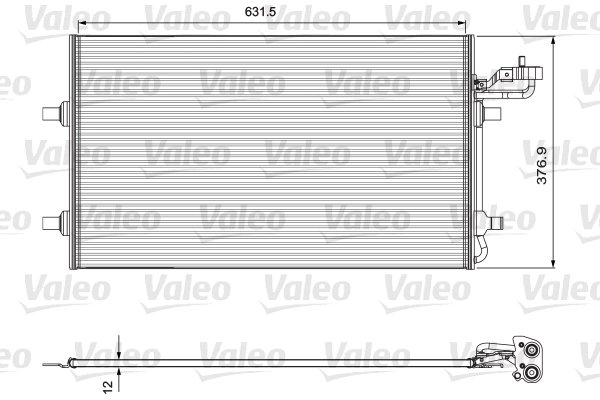 Radiator climatizare Valeo 814324