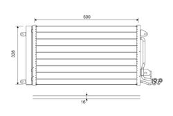 Radiator climatizare Valeo 814364