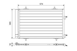 Radiator climatizare Valeo 814365