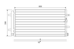 Radiator climatizare Valeo 814370