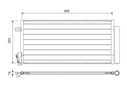 Radiator climatizare Valeo 814377