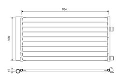 Radiator climatizare Valeo 814378