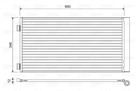 RADIATOR CLIMATIZARE VALEO 814408 - Compatibil cu MINI