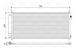 Radiator climatizare Valeo 814413