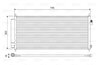 RADIATOR CLIMATIZARE VALEO 814413 - Compatibil cu HONDA