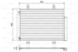 Radiator climatizare Valeo 814418