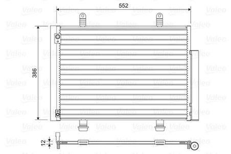 Radiator climatizare Valeo 814418