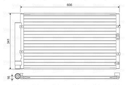 Radiator climatizare Valeo 814458