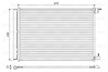 Radiator climatizare Valeo 814468