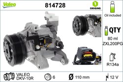 Compresor climatizare Valeo 814728