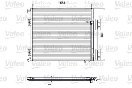 RADIATOR CLIMATIZARE VALEO 815060 - Compatibil cu MAN