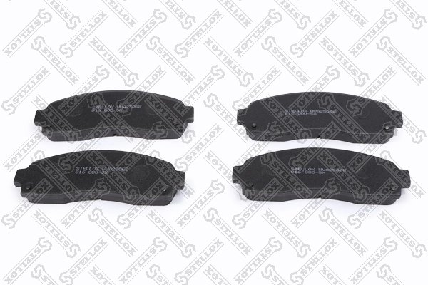 SET PLACUTE FRANA STELLOX 816 000-SX - Compatibil cu CHEVROLET, FORD USA