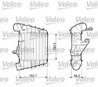 INTERCOOLER VALEO 817556 - Compatibil cu SEAT, SKODA, VW