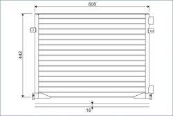 Radiator climatizare Valeo 817577