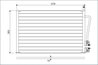 RADIATOR CLIMATIZARE VALEO 817664 - Compatibil cu FORD, FORD AUSTRALIA