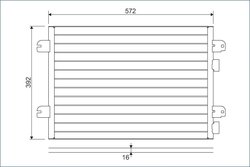 Radiator climatizare Valeo 817701
