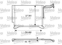 Radiator climatizare Valeo 817837
