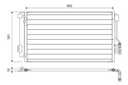 Radiator climatizare Valeo 817842
