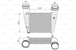 INTERCOOLER VALEO 817938 - Compatibil cu SKODA, VW