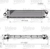 INTERCOOLER VALEO 818246 - Compatibil cu FORD, VOLVO