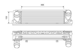 INTERCOOLER VALEO 818261 - Compatibil cu BMW